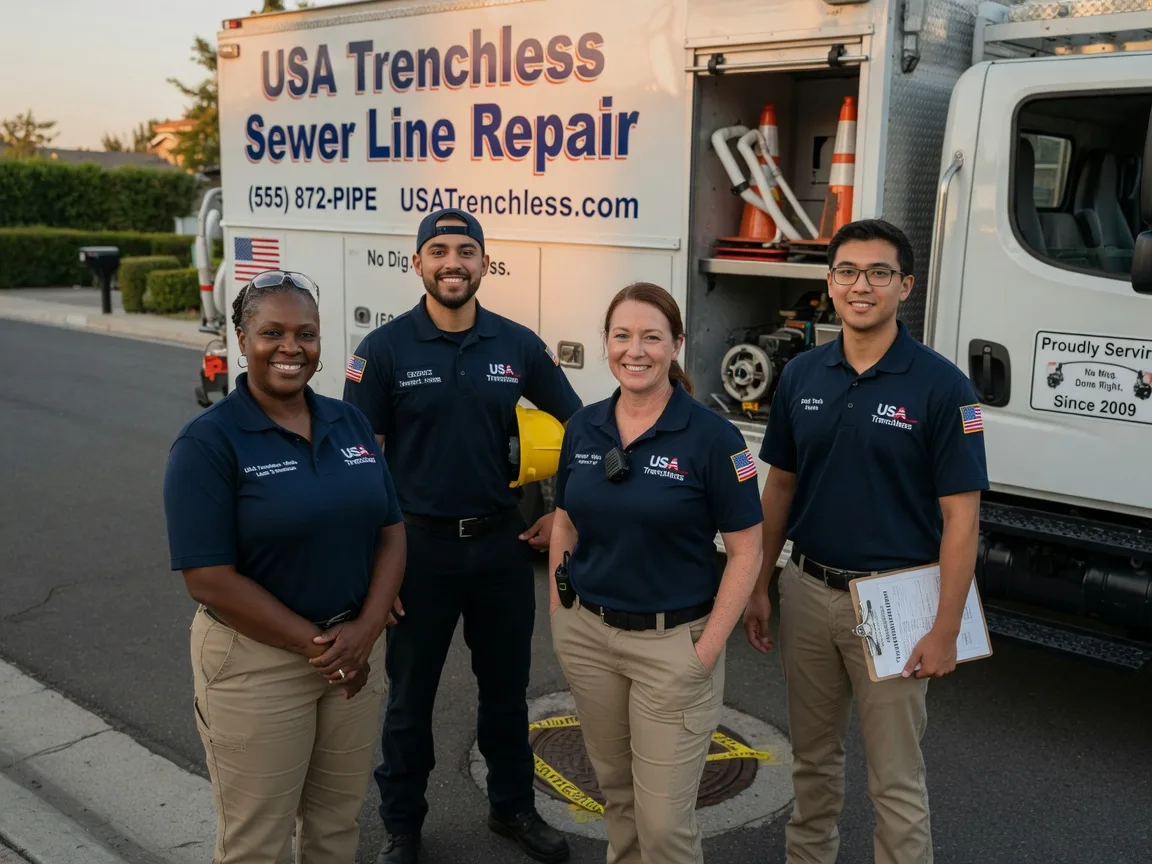 Sewer Line Repair company in Donie, TX